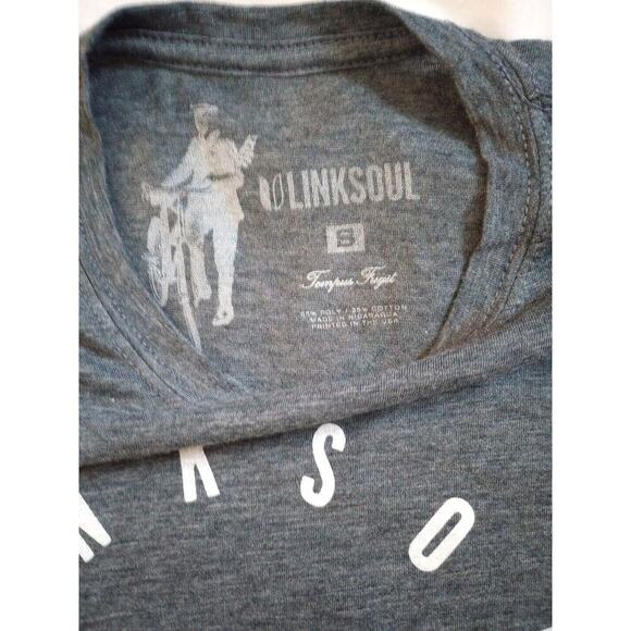 LinkSoul Graphic T Shirt Mens Size S Short Sleeve Golf Tee - Picture 4 of 6